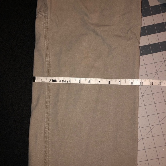 Carhartt. B11 DES. 36x30. Original Dungaree Fit. Tan color pants. - Picture 6 of 14